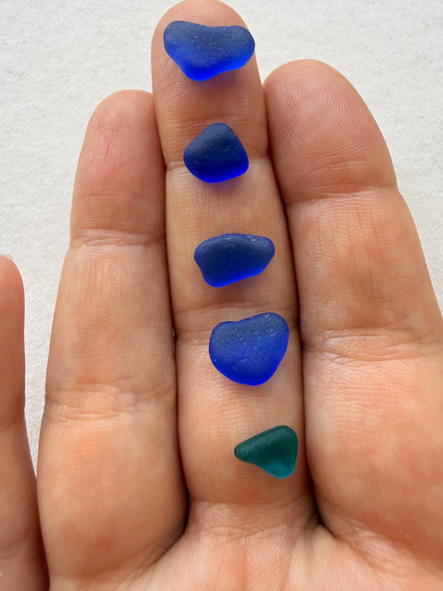 Custom Made Sea Glass and Sterling Silver Ring