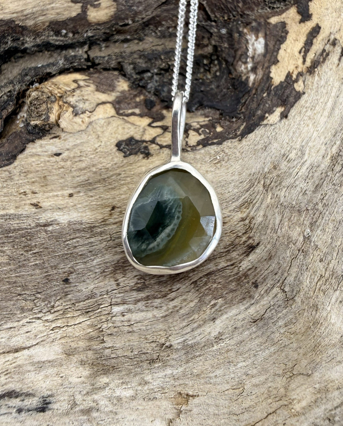Ocean Jasper Sterling Silver Pendants Necklace Ocean Jasper Sterling Silver Pendants Emma Nixon Jewellery