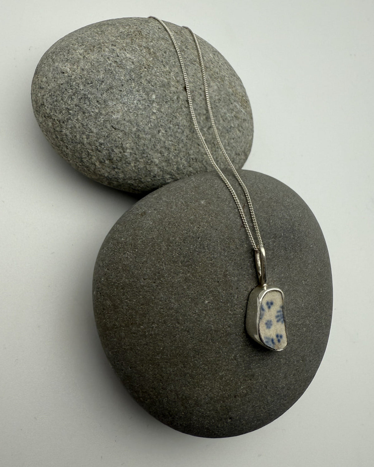 Sea Pottery Necklace- Blue Necklace Sea Pottery Necklace- Blue Emma Nixon Jewellery