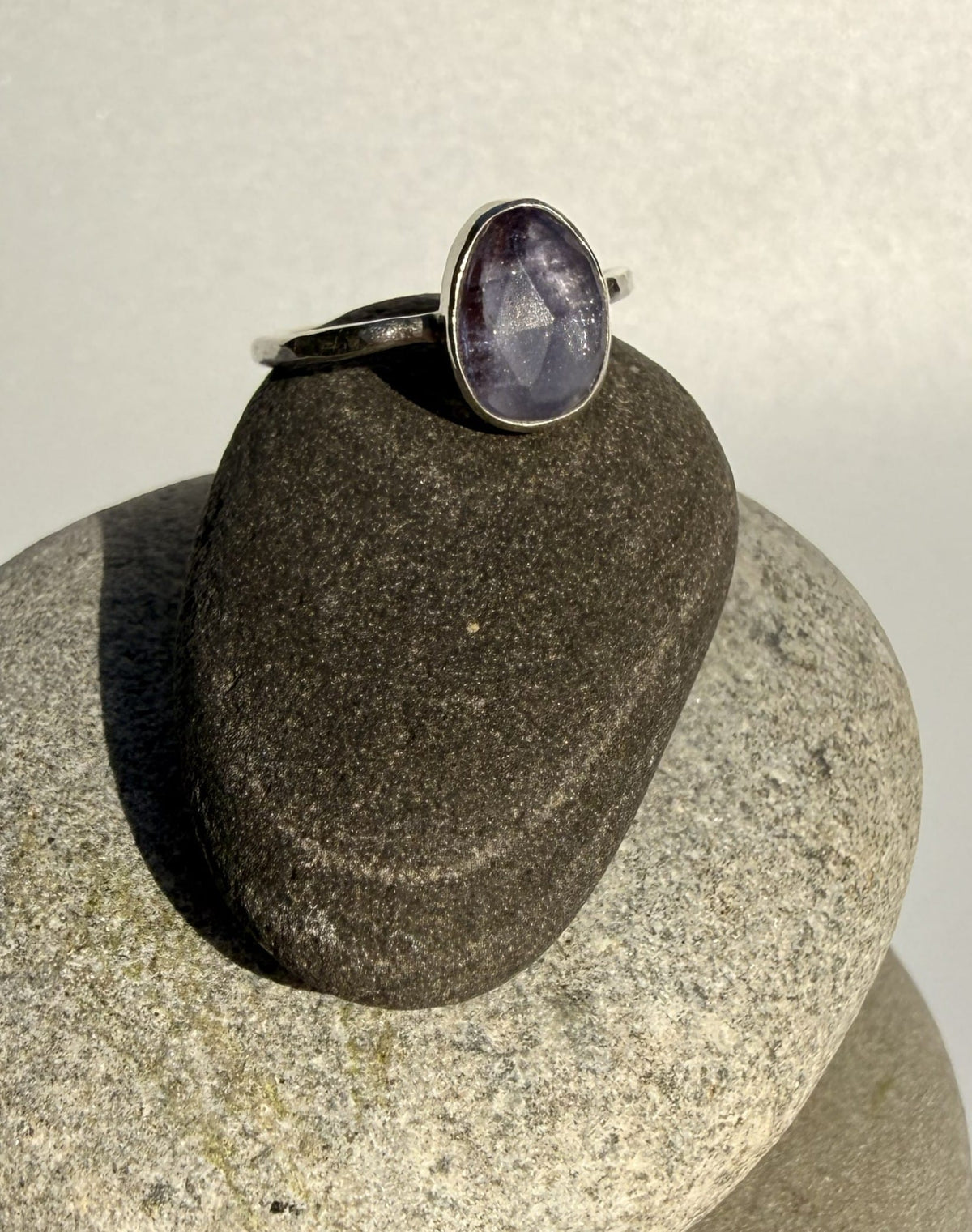 Silver Tanzanite Rings. Size N and S Ring Silver Tanzanite Rings. Size N and S Emma Nixon Jewellery