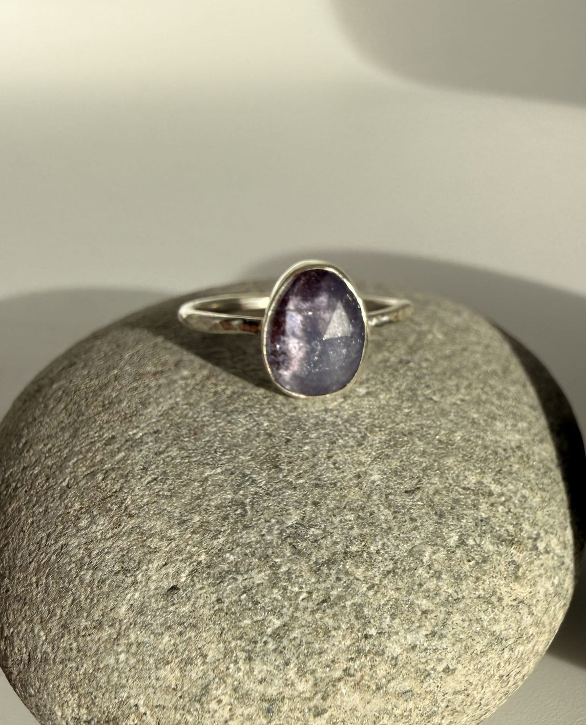 Silver Tanzanite Rings. Size N and S Ring Silver Tanzanite Rings. Size N and S Emma Nixon Jewellery