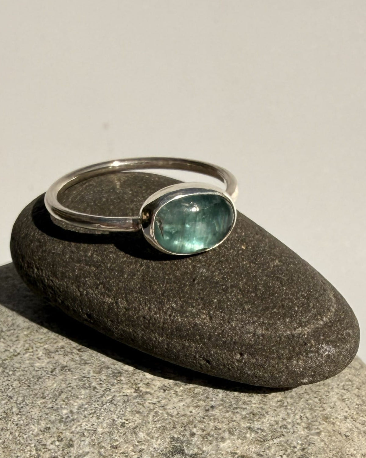 Silver Kyanite Ring. Size R Silver Kyanite Ring. Size R Emma Nixon Jewellery