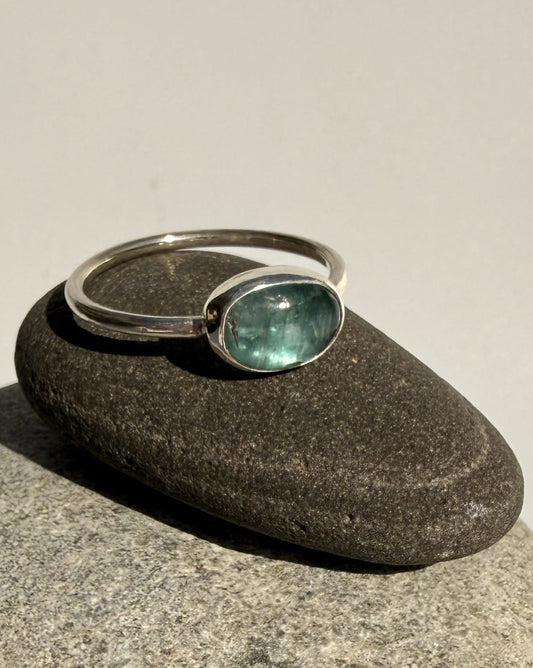 Silver Kyanite Ring. Size R Silver Kyanite Ring. Size R Emma Nixon Jewellery