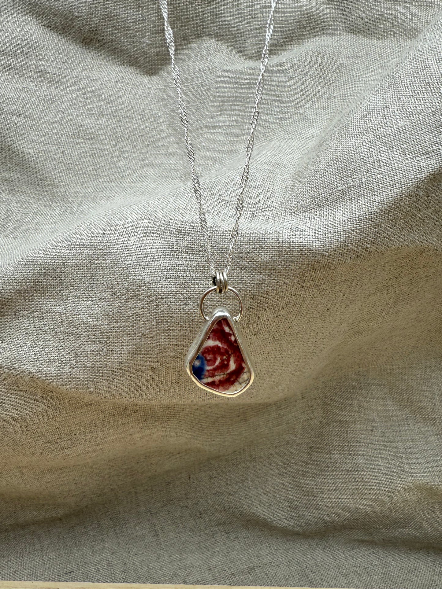 Sea Pottery Necklace - Pink Sea Pottery Necklace - Pink My Store