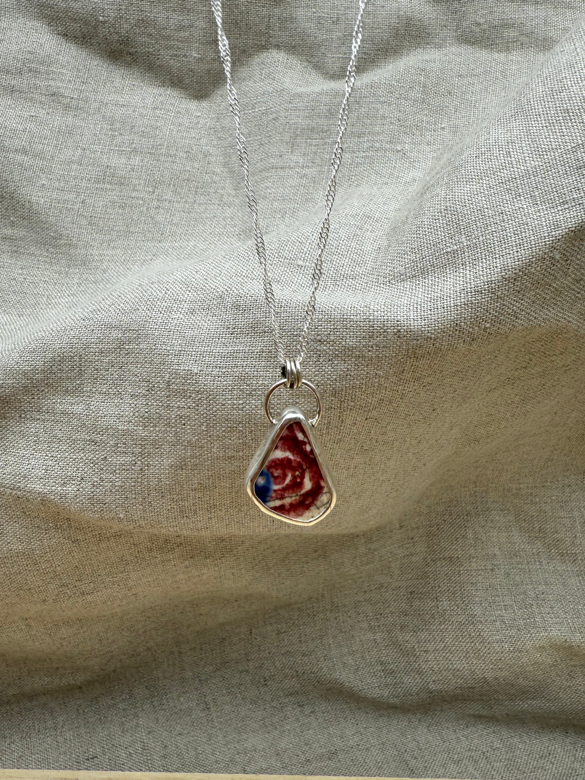 Sea Pottery Necklace - Pink Sea Pottery Necklace - Pink My Store