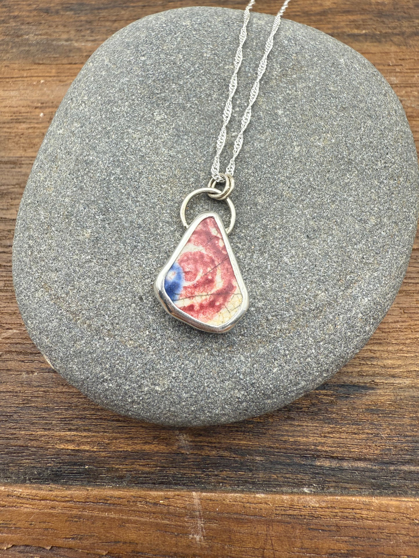 Sea Pottery Necklace - Pink Sea Pottery Necklace - Pink My Store