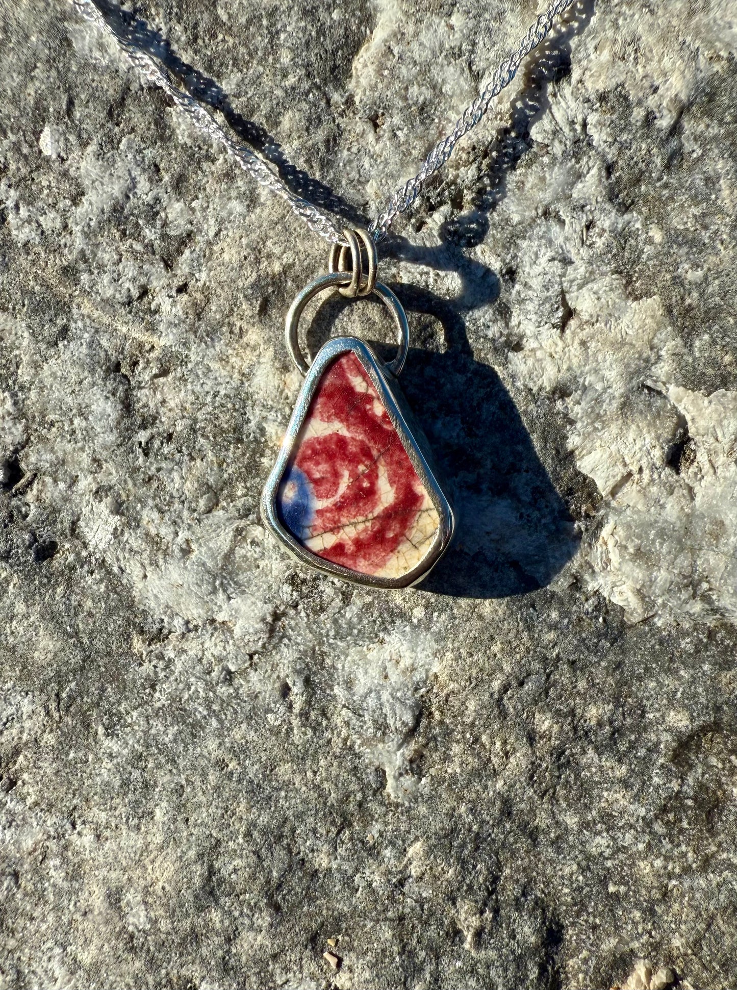 Sea Pottery Necklace - Pink Sea Pottery Necklace - Pink My Store